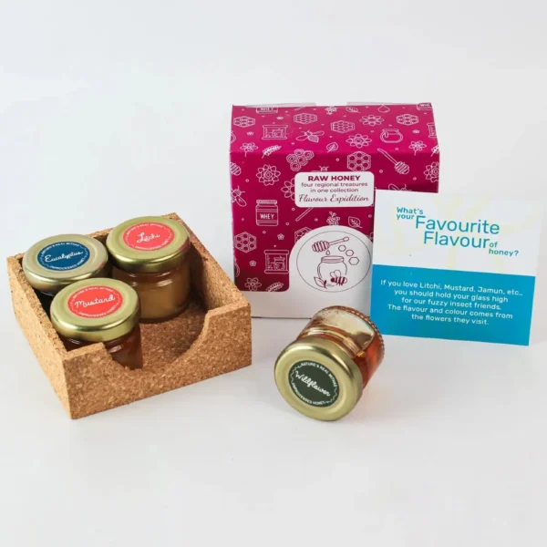 4 Raw Honey Trial Set