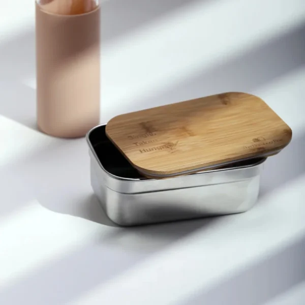 Bamboo Lid Ss Lunch Box - Image 4