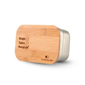 The Bamboo Bay Bamboo Lid Ss Lunch Box