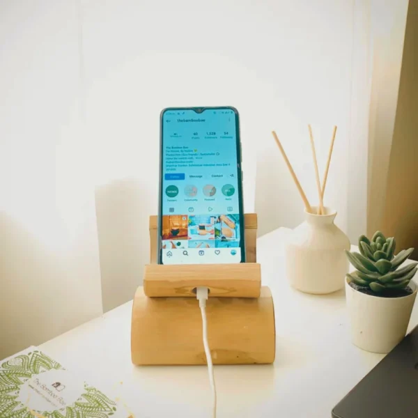 Bamboo Mobile Holder - Image 2