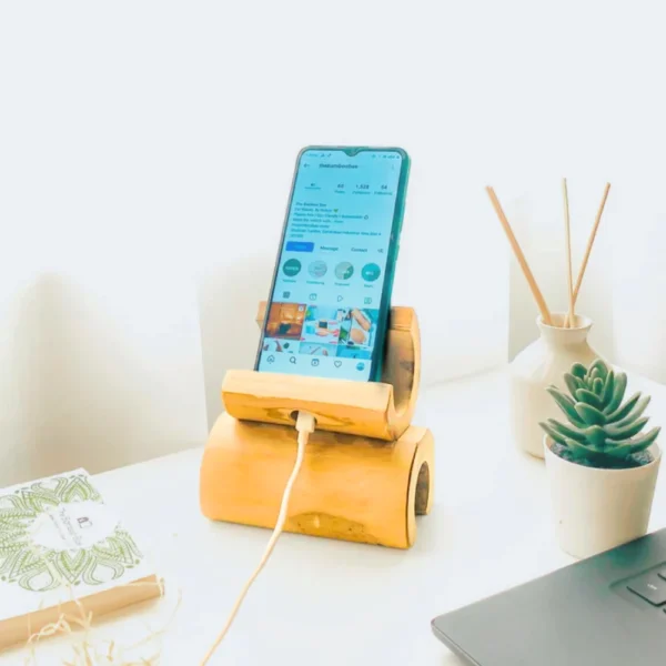 Bamboo Mobile Holder - Image 3