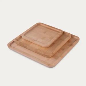 Bamboo Tray Set (Set Of 3)
