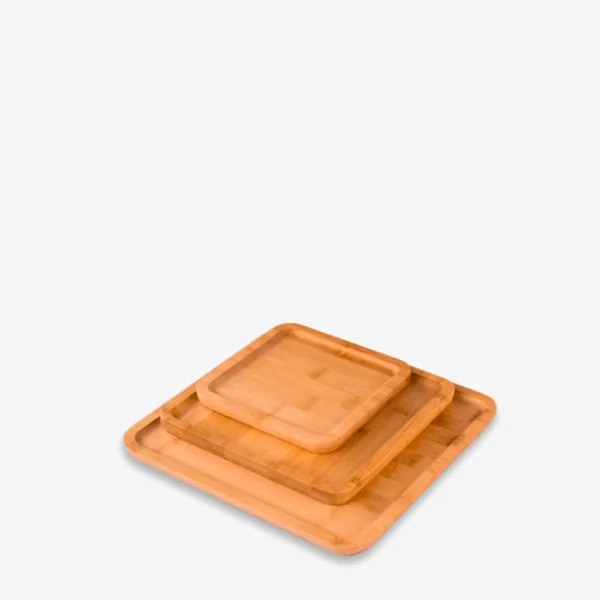Bamboo Tray Set (Set Of 3) - Image 4