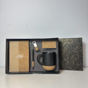 Cork Diary, Cork Mug, Cork Card Holder, Pen & Keychain