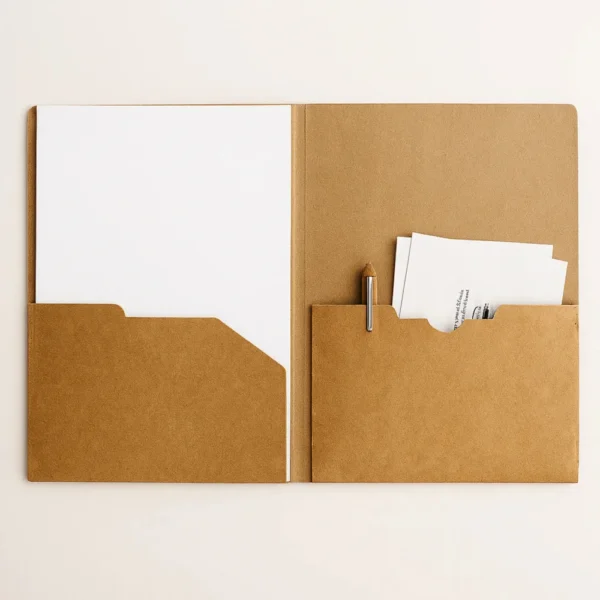 Kraft Folder