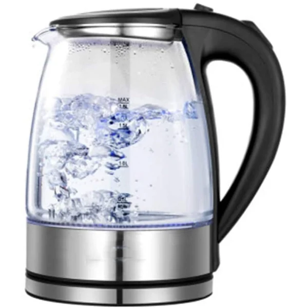 1.8LTRS ELECTRIC GLASS KETTLE - Image 3