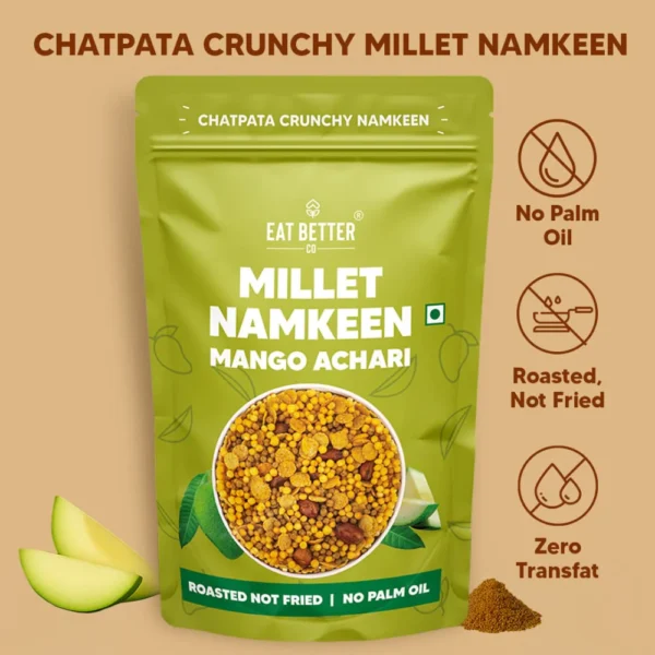 Millet Namkeen Mango Achari - Image 3