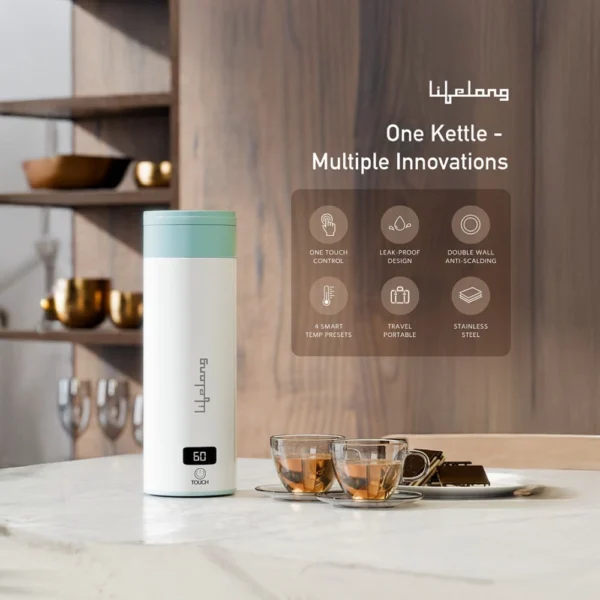 2-in-1 Portable Electric Kettle & Bottle for Travel - Image 3