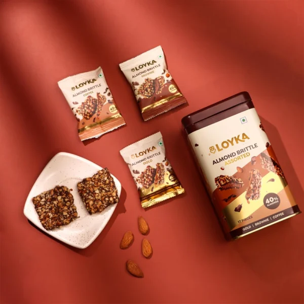 Almond Brittle Assorted Signature Tin (Reusable) Box (17 Pcs) - Image 3