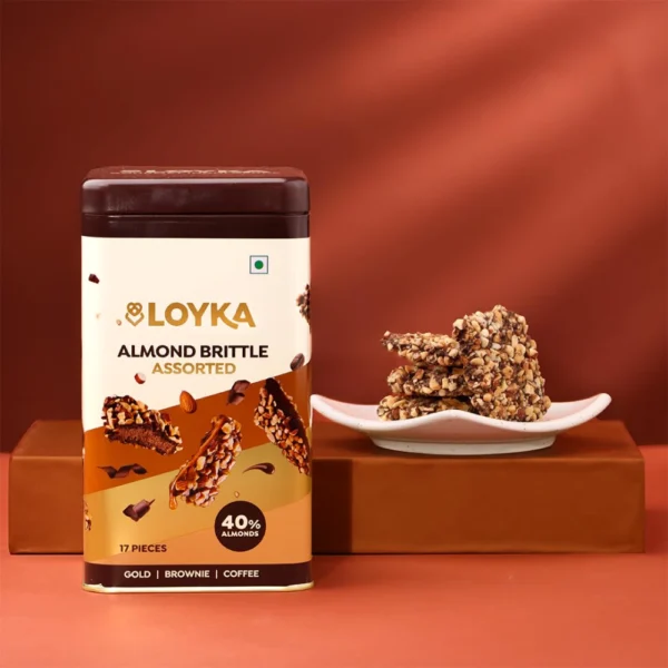 Almond Brittle Assorted Signature Tin (Reusable) Box (17 Pcs) - Image 4