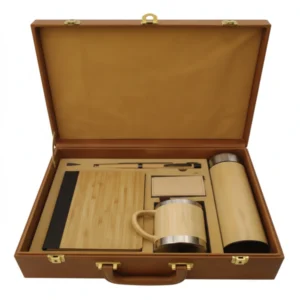 Bamboo Diary, Bamboo Bottle & Bamboo Mug, Pen, Keychain & Card Holder