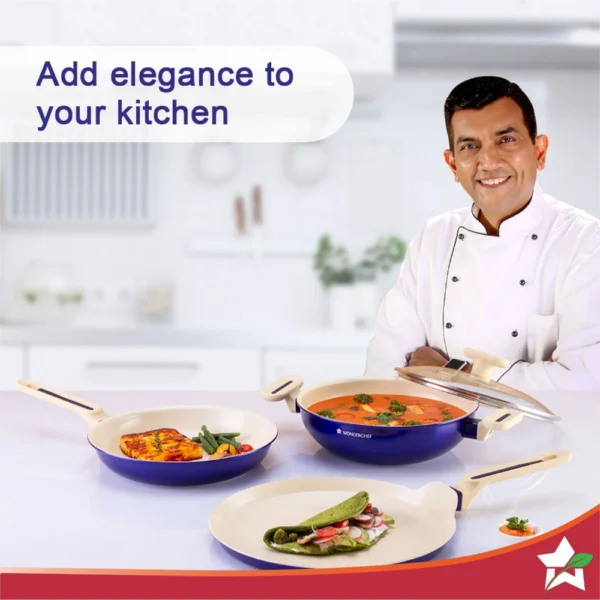Bellagio Ceramic-coated Cookware Set - Image 2