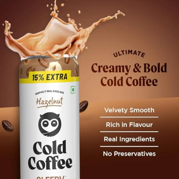 Cold Coffee Cans (Hazelnut) - Image 3