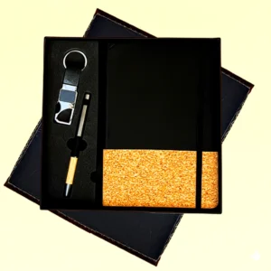 Cork Diary, Pen & keychain