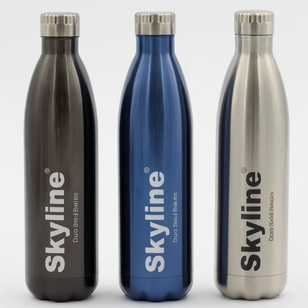 DOUBLE WALL VACUUM STEEL BOTTLE 500ML