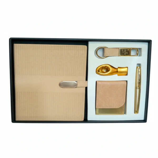 Diary, Card Holder, Pen Keychain & Panstand