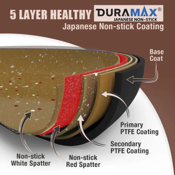 Duralife Die-cast Non-stick Grill Pan - Image 3
