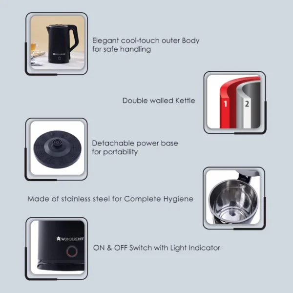 Electric Cool-touch Kettle - Image 3