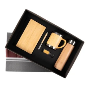 5 in 1 Gift Set Note Book, Mug, Pen, Flask, Card Holder, Key Chain