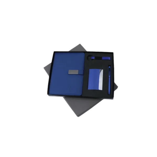 4 in 1 Gift Set Note Book, Pen, Card Holder & Key Chain