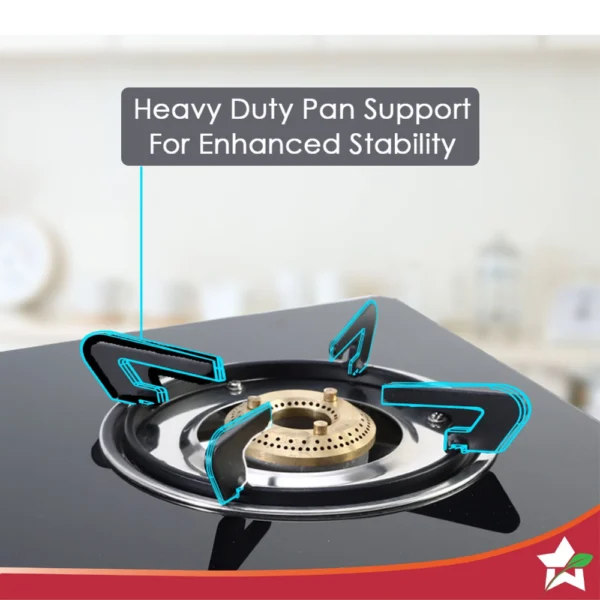 Galaxy Auto Glass Cooktop 2Burner - Image 3