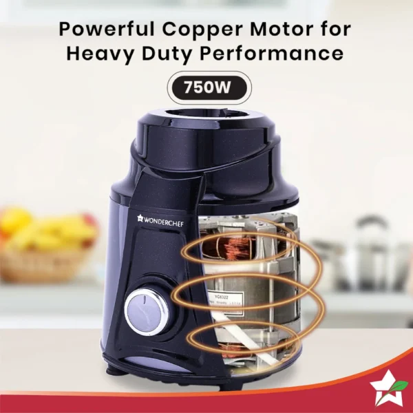 Galaxy Mixer Grinder (750 W, 4 Jar) - Image 4