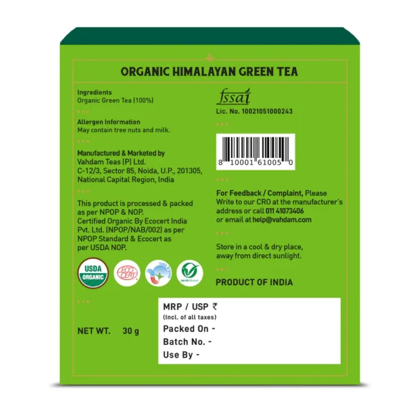 Himalayan Green Tea - Image 2