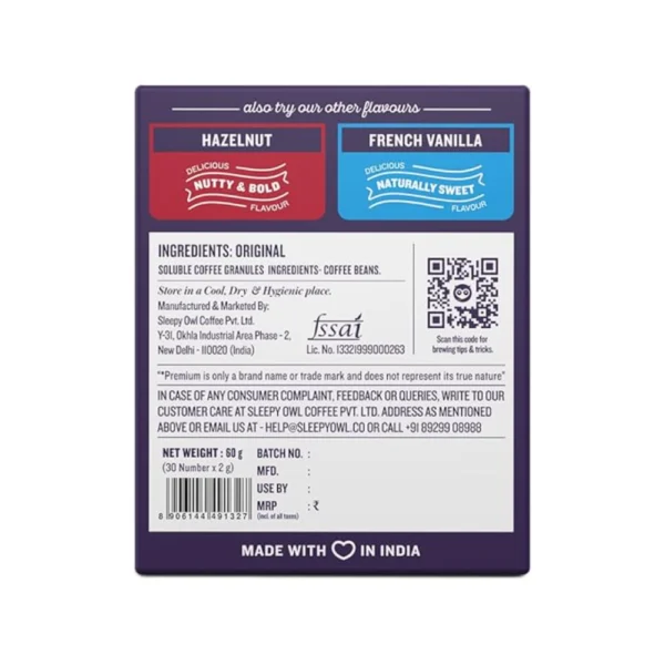 Instant Coffee Sachets Original Po30 - Image 2