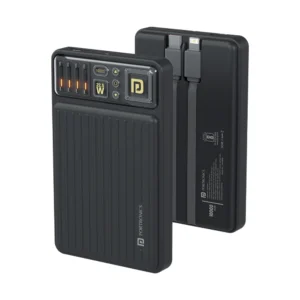 Luxcell Bind Mini 10k 10000mah Mini Powerbank With In Built Cable