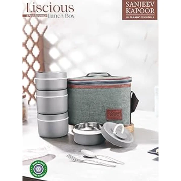 Luscius Lunch Box 4 Pcs Set