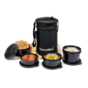 Monarch Executive Sleek Steel Lunch Box