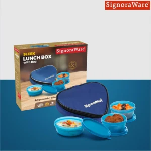 Monarch Sleek Steel Lunch Box