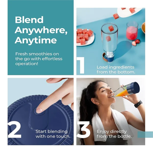 Portable Mini Juicer Blender - Image 4