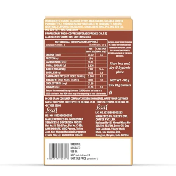 Premix Coffee Hazelnut - Image 2