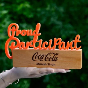 Proud Participant Acrylic Award