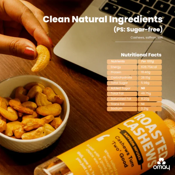 Roasted Cashews Classic Salted - Image 3