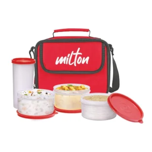 STEEL COMBI 3 CONTAINERS + 1 TUMBLER