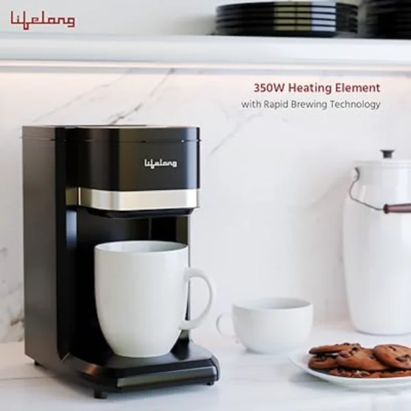 Single Cup Coffee Maker 350W - Image 4