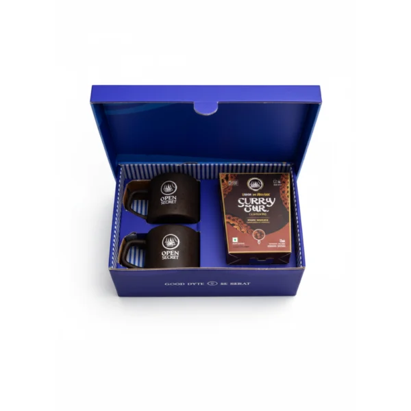 The Cozy Companion Kit 2x Ground Comfy Mug, pack of 10 Instant Coffee Sachets