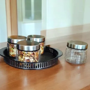 WINDSOR 4 JAR SET WITH TRAY