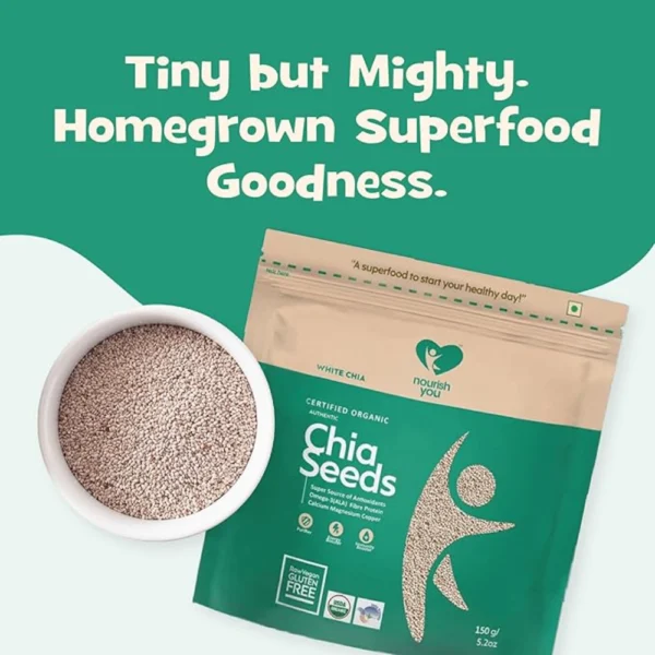 White Chia Seeds - Image 3