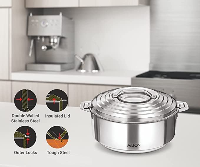 Galaxia Stainless Steel Casserole 2500 - Image 3