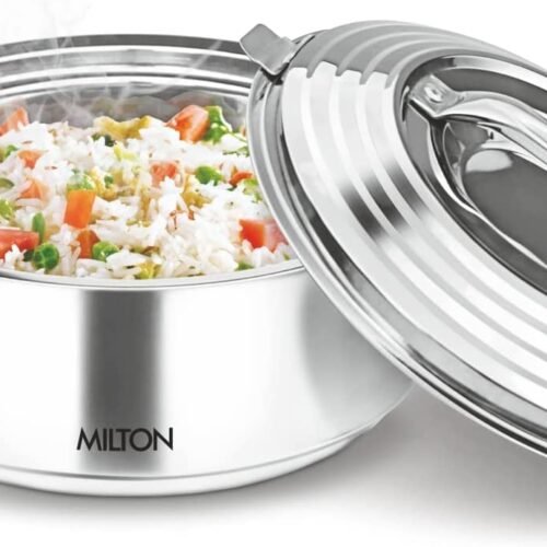 619UyOuXyeL._SL1354_ Galaxia Stainless Steel Casserole 2500
