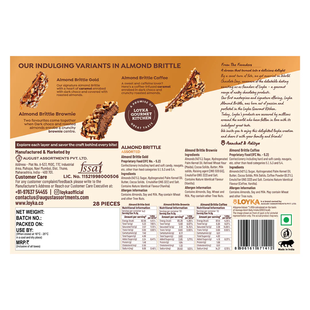 Almond Brittle Assorted Box (28 Pcs) - Image 3