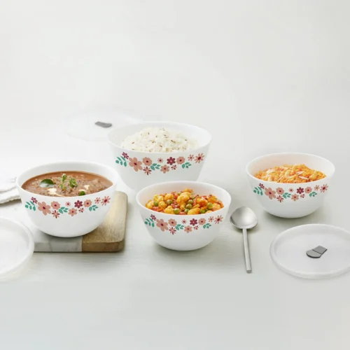 Assorted Mixing Bowl Set w Lid