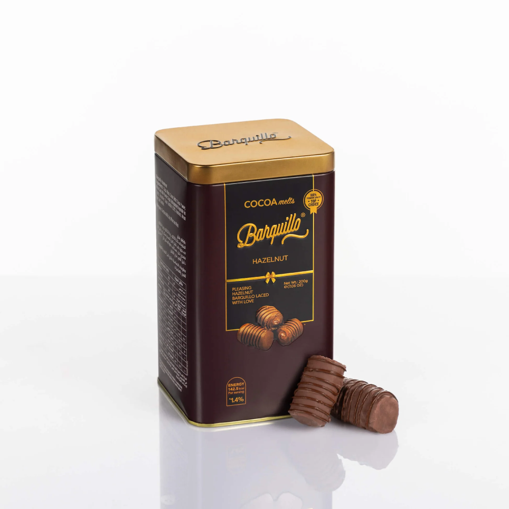 Barquillo Hazelnut Tin 200 Gm - Image 3