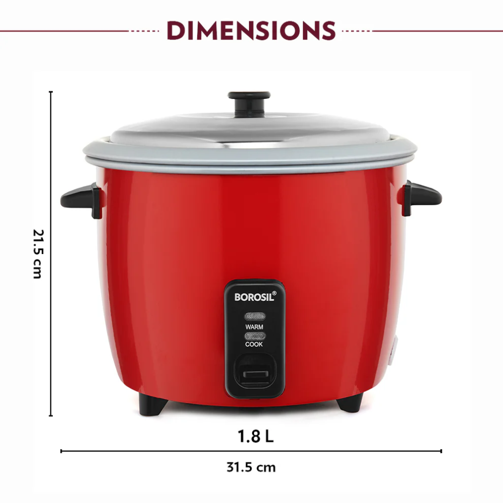 Borosil Digikook Electric Cooker - Image 3