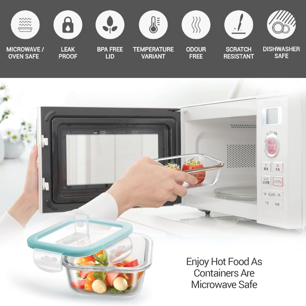 Premier Glass Tiffin with Bag - Image 2