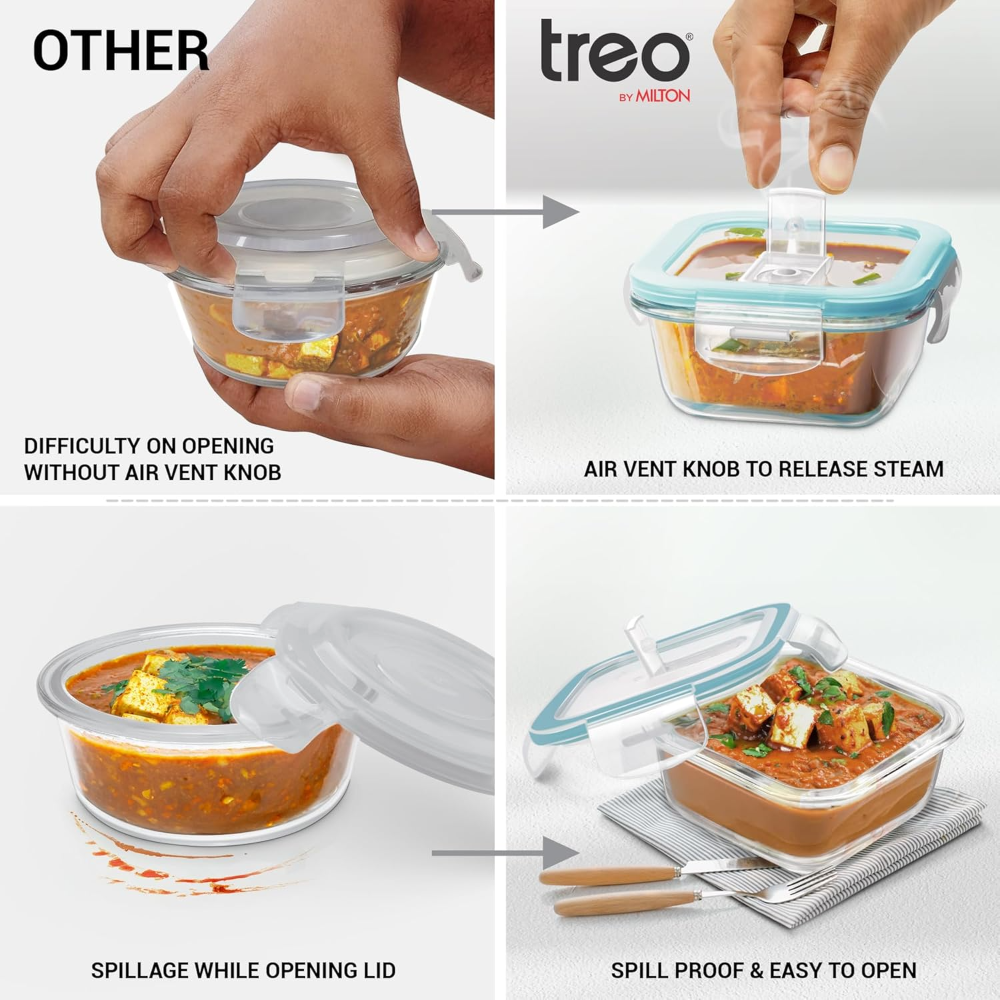 Premier Glass Tiffin with Bag - Image 4