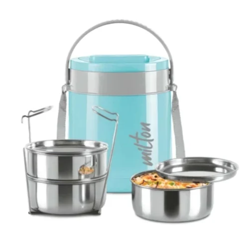 Classic Stainless Steel Tiffin With Lifter